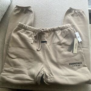 Essentials Tan Joggers